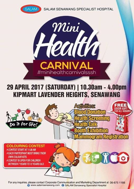 Mini Health Carnival at KIPmart Senawang, Seremban