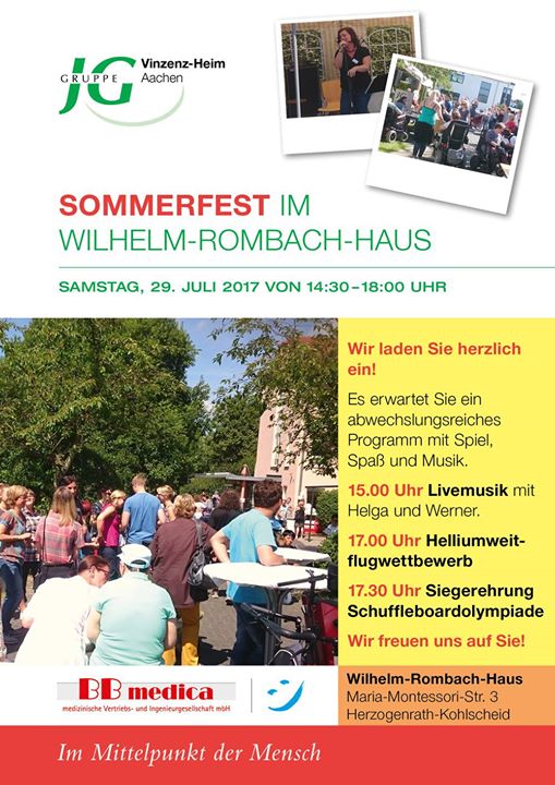 Sommerfest Im Wilhelm Rombach Haus At Kohlscheid Germany Kohlscheid