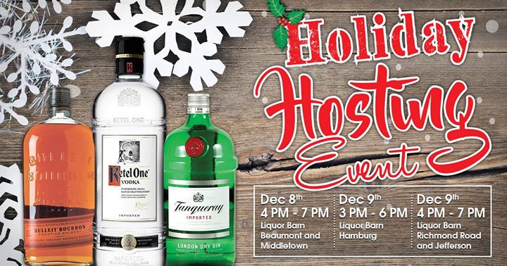 Holiday Hosting Event At Liquor Barn Hamburg 1837 Plaudit Place