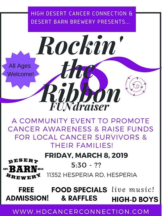 Rockin The Ribbon At Desert Barn Brewery11352 Hesperia Rd