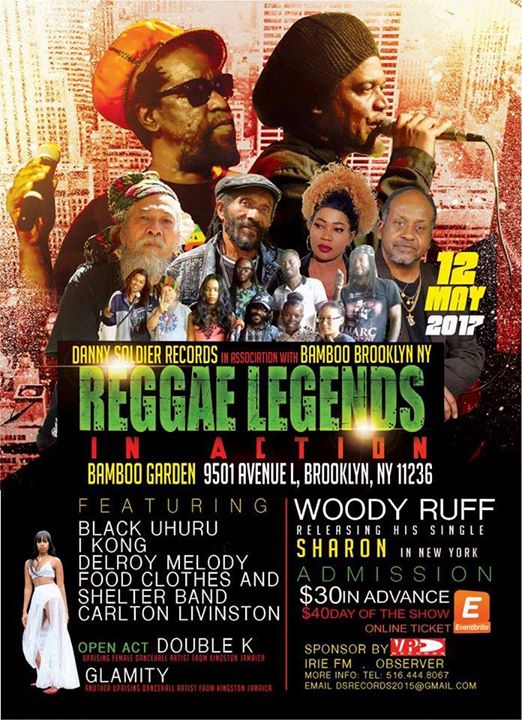 4 12 Reggae Legends In Action At Bamboo Garden Restaurant Brooklyn