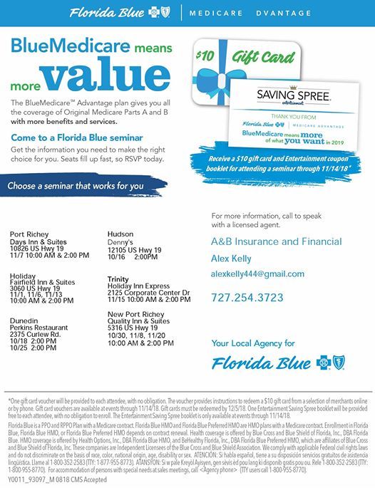 Florida Blue Medicare >> Florida Blue Medicare Seminar At Quality Inn Suites Florida Blue Medicare >> Florida Blue Medicare Seminar At Quality Inn Suites