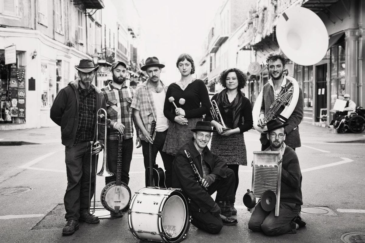 Tuba Skinny, a Folk Festival jazz band from New Orleans at Lakeshore ...
