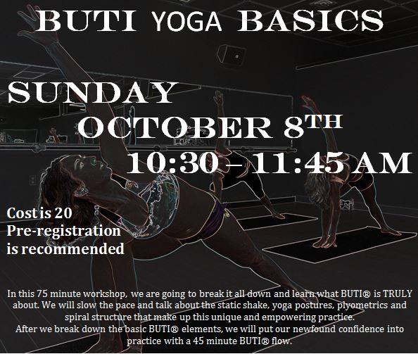 Buti Yoga Basics At Open Doors Yoga Studios North Attleboro