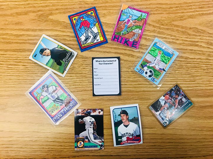 family weekend workshop make your own personal trading card at how to make your own trading cards