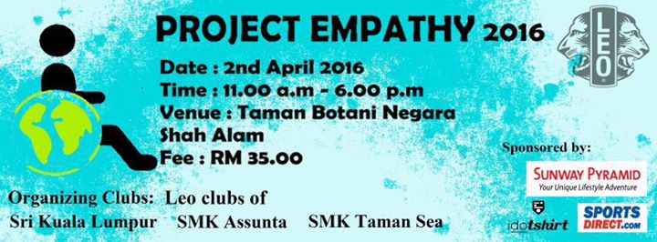 Project Empathy 2016 At Taman Botani Negara Shah Alam Shah Alam