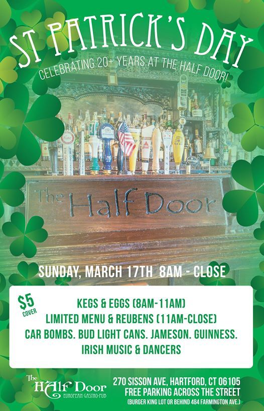 St Patricks Day At The Half Door Hartford