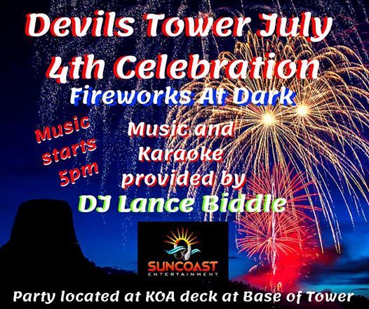 Devils Tower KOA July 4th Party, Devils Tower / Black Hills KOA, July 4