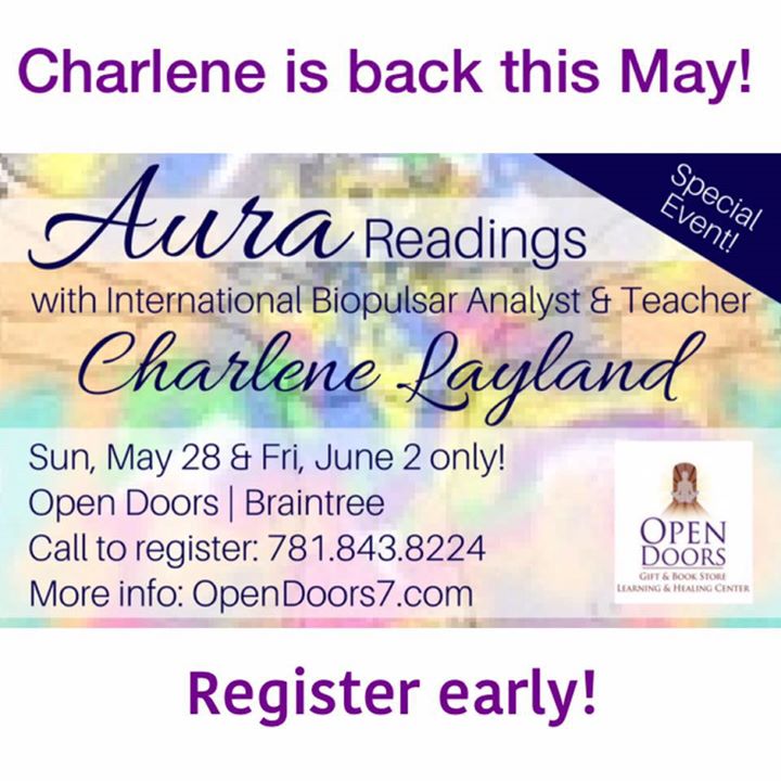 Aurastar Biopulsar Readings With Charlene Leyland At Open Doors