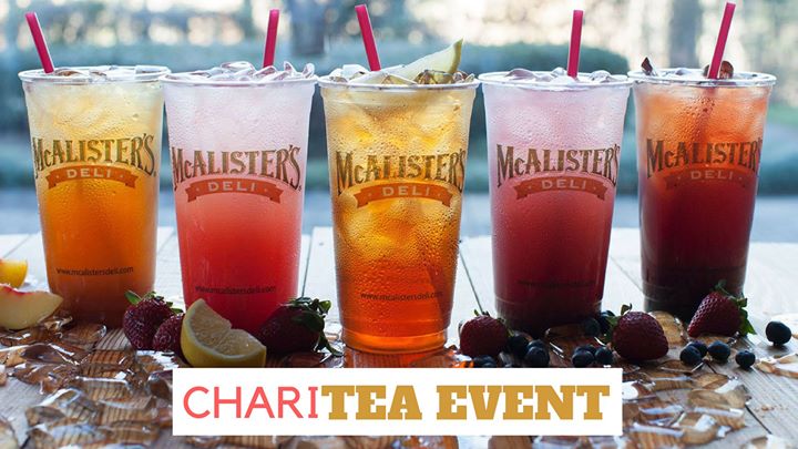 McAlister's ChariTea Event for Geneva High School Theatre Boosters