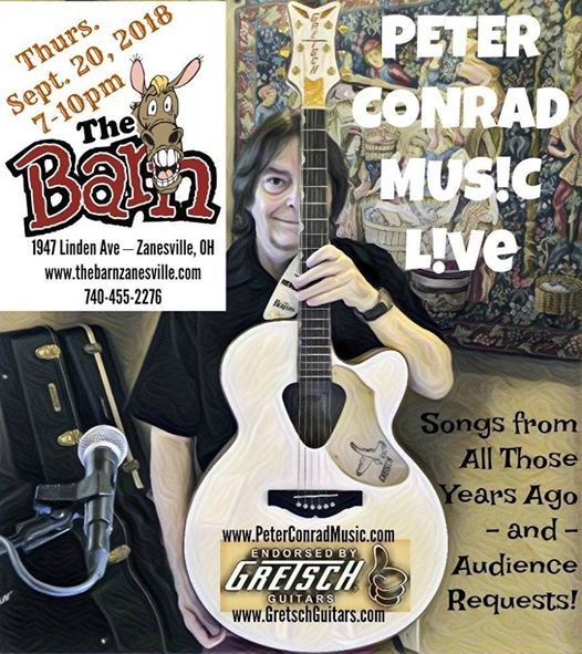 Peter Conrad Music Live At The Barn Zanesville Zanesville Oh Ohio