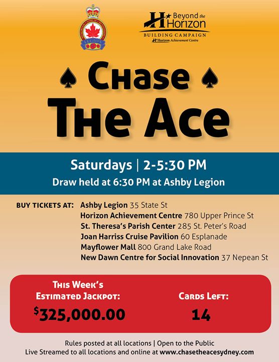 Chase the Ace at Ashby Legion Branch 138, Sydney