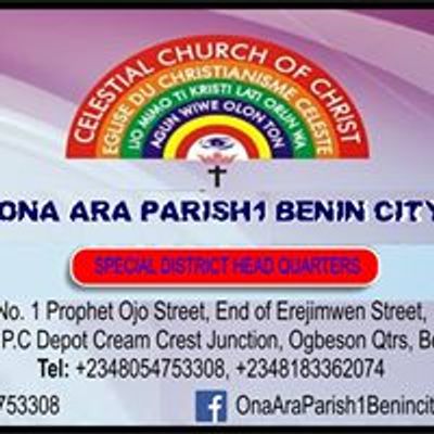 Celestial Church of Christ Ona Ara Parish 1 Benin City