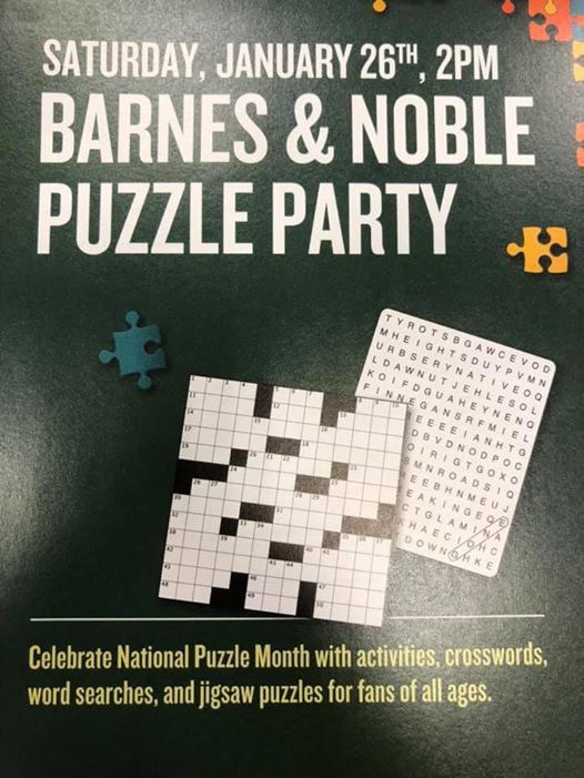 Barnes And Noble Puzzle Party At Barnes And Noble Pickerington