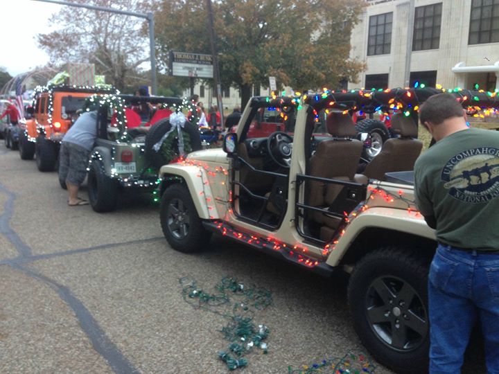 2016 Nacogdoches Lighted Christmas Parade at Downtown Nacogdoches