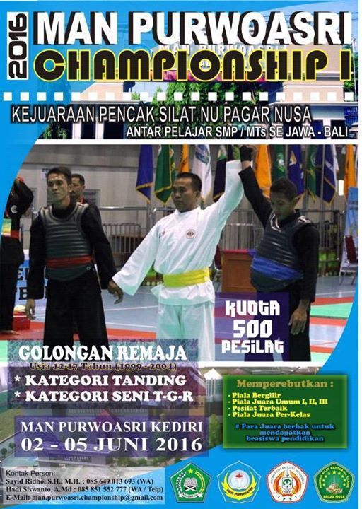 Kejuaraan Pencak Silat Pagar Nusa Se Jawa Bali 2020 at MAN Kejuaraan Pencak Silat Pagar Nusa Se Jawa Bali 2020 at MAN