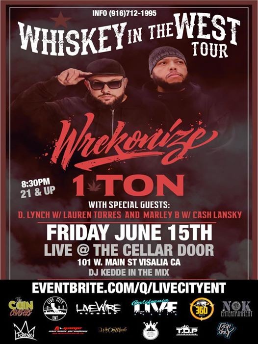 Wrekonize Strange Music Live In Visalia Ca The Cellar Door At