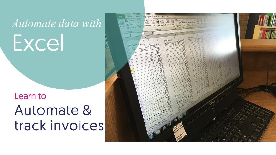 excel workshop automate and track invoices at derby conference track invoices