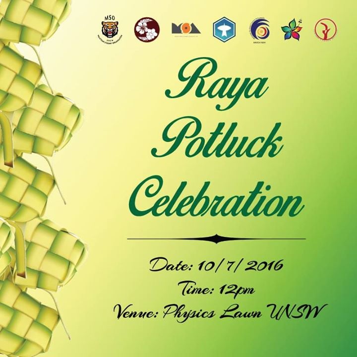 Raya Potluck Celebration at UNSW Physics Lawn, Sydney