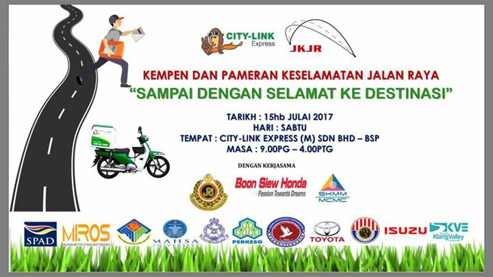 KEMPEN KESELAMATAN JALAN RAYA 2017 at City-Link Bdr 