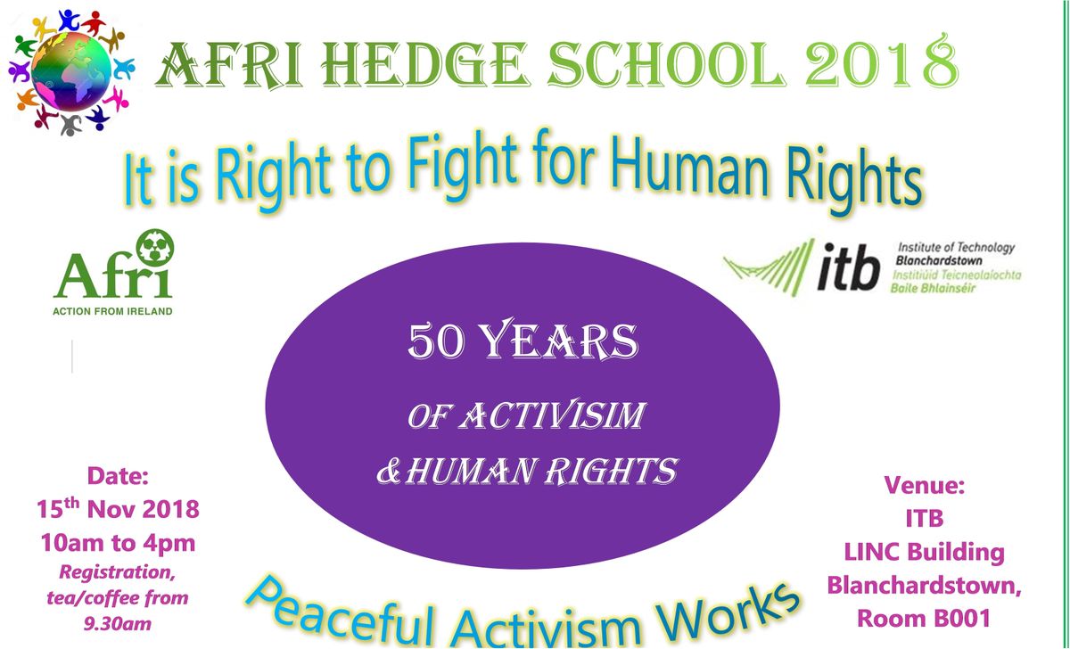 Afri Hedge School 2018 At Institute Of Technology Blanchardstown
