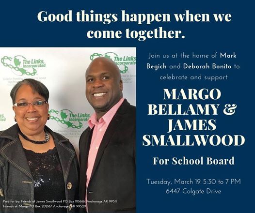 School Board Fundraiser For Margo And James At 6447 Colgate Dr