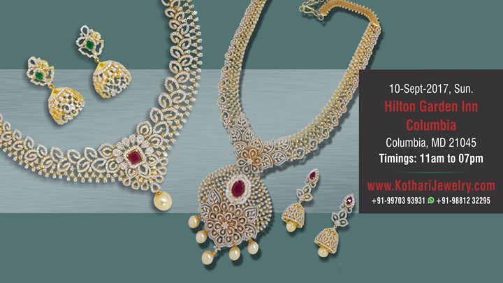 Bridal Gold And Diamond Jewellery Exhibition At Hilton Garden Inn