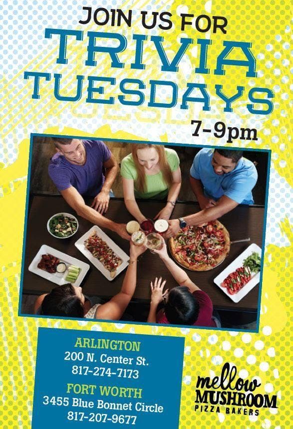 Mellow Mushroom Dc Trivia All Mushroom Info