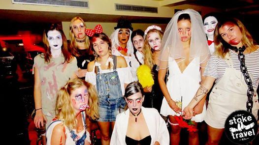 barcelona halloween ghost hunt after party 2018