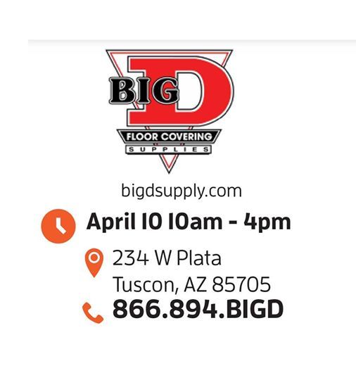 Training With Big D Floor Covering At 234 W Plata St Tucson Az