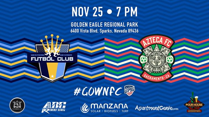 Wnfc Vs Azteca Fc At Golden Eagle Regional Park Sparks