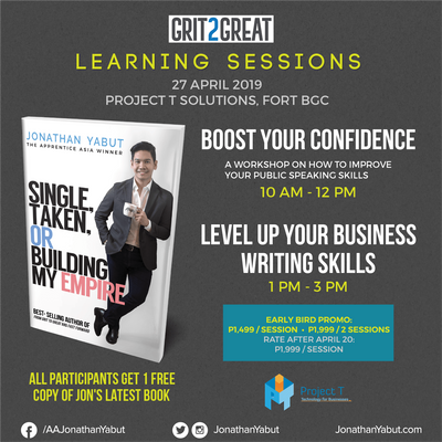 Free Workshop April 27th Speak For >> Public Speaking Business Writing Workshop At Twenty Five Seven Taguig Free Workshop April 27th Speak For >> Public Speaking Business Writing Workshop At Twenty Five Seven Taguig