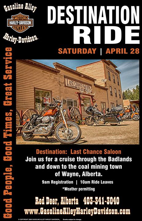 Harley Davidson Red Deer >> Destination Ride At Gasoline Alley Harley Davidson Red Deer Harley Davidson Red Deer >> Destination Ride At Gasoline Alley Harley Davidson Red Deer