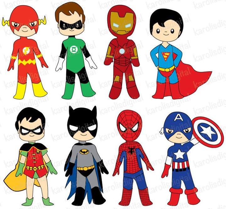 superheroes for 3 year olds