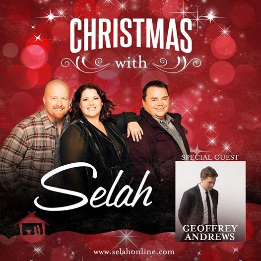 christmas with selah and special guest geoffrey andrews at village geoffrey andrews