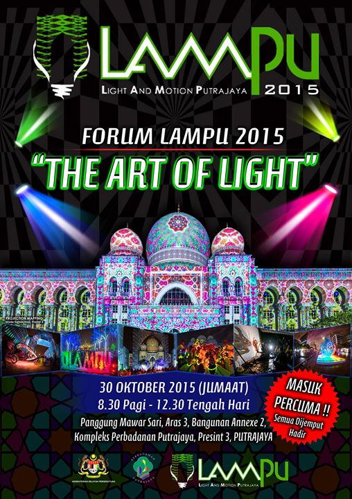 Forum LAMPU 2015 "The Art of Light" at Panggung Mawar Sari 