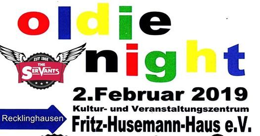 Oldie Night The Servants Recklinghausen At Fritz Husemann Haus Herne