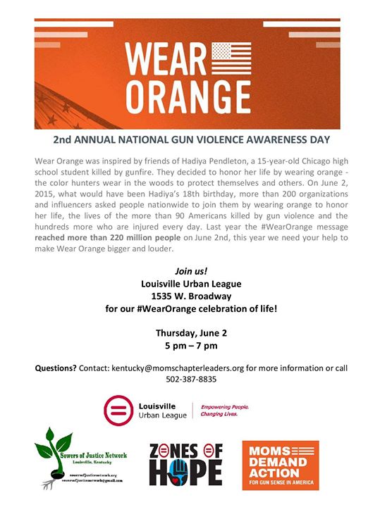 National Gun Violence Awareness Day at Louisville Urban League, Inc