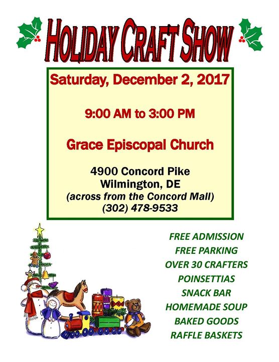 Holiday Craft Show at Grace Episcopal Church, Wilmington