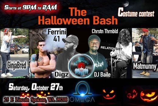 the halloween bash
