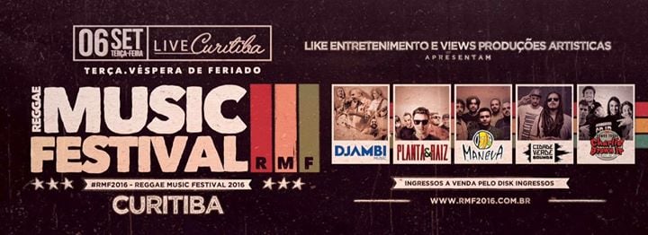 Resultado de imagem para reggae music festival curitiba 2016