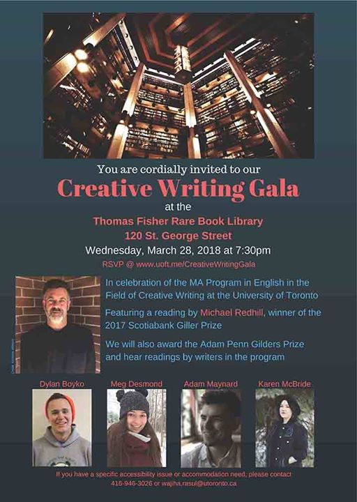 creative writing toronto