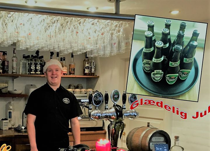 Hjem til jul baren er Ã¥ben at café nanas stue, sønderho Nanas stue sønderho