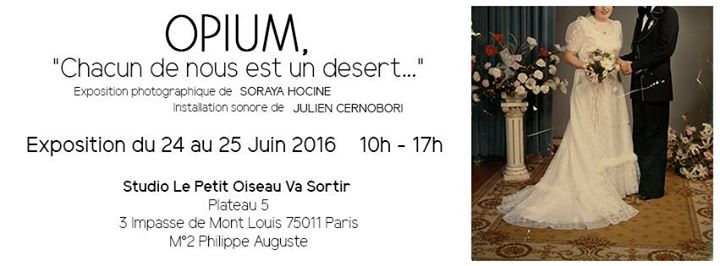 Exposition Opium Par Soraya Hocine Et Julien Cernobori At