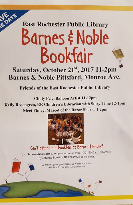 Barnes And Noble Bookfair At East Rochester Public Library East