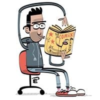 Marc makes comics