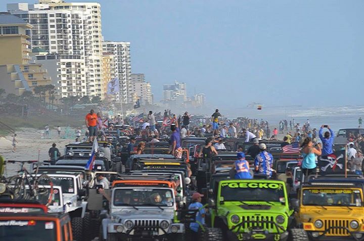 Jeep Beach 2016 at Daytona International Speedway, Daytona Beach