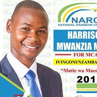 Harrison Mwanzia Mutie for MCA - Ivingoni/Nzambani Ward