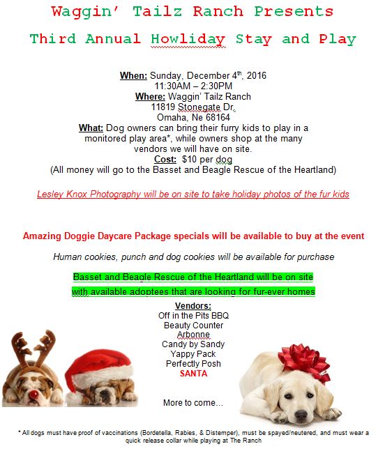 Stay & Play at Waggin' Tailz Ranch, Omaha