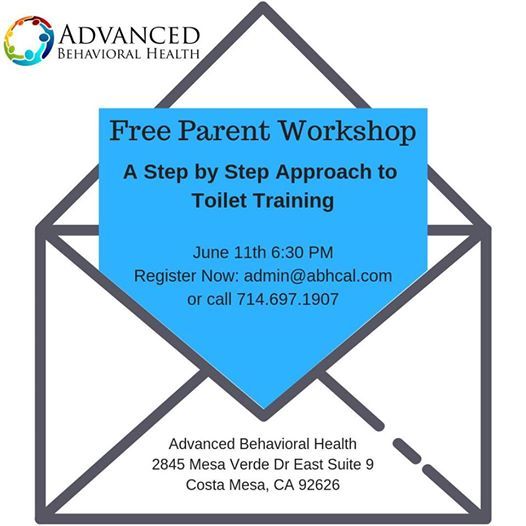 Free Parent Workshop A Step By Step Approach To Toilet Training